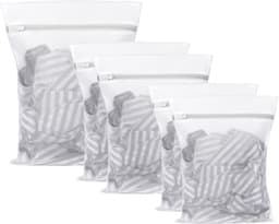 Wasnetzakken, 5 stuks waszakken, wasmachine, wasmachine, wasmachinenet voor delicate blouse, sokken, ondergoed, lingerie, babykleding — thumbnail 1