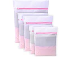 wasnet-waszak voor beha, reizen, schoenen, koffer, sokken, ondergoed, babykleding, waszak, 5 stuks