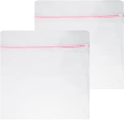 Wasnetten voor wasmachine, premium waszak, 60 x 60 cm, wasnet met verborgen ritssluiting, bescherming tegen vervorming en vouwen, wasnet voor wasmachine, waszak — thumbnail 2