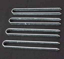 DanDiBo 4 stuks grondankers verzinkt XL grondankers voor rozenboog 30 cm haringen grondpen grondpen bevestiging verankeringsset — thumbnail 5