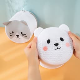 QTTVBTNA 4 Stuks BH Waszakken –Waszakje Lingerie –15 x 16 cm –Wasmachinezak Geschikt Voor bh's, Ondergoed, Sokken, Wasgoed voor Op Reis – Bescherming Wasmachine — thumbnail 3