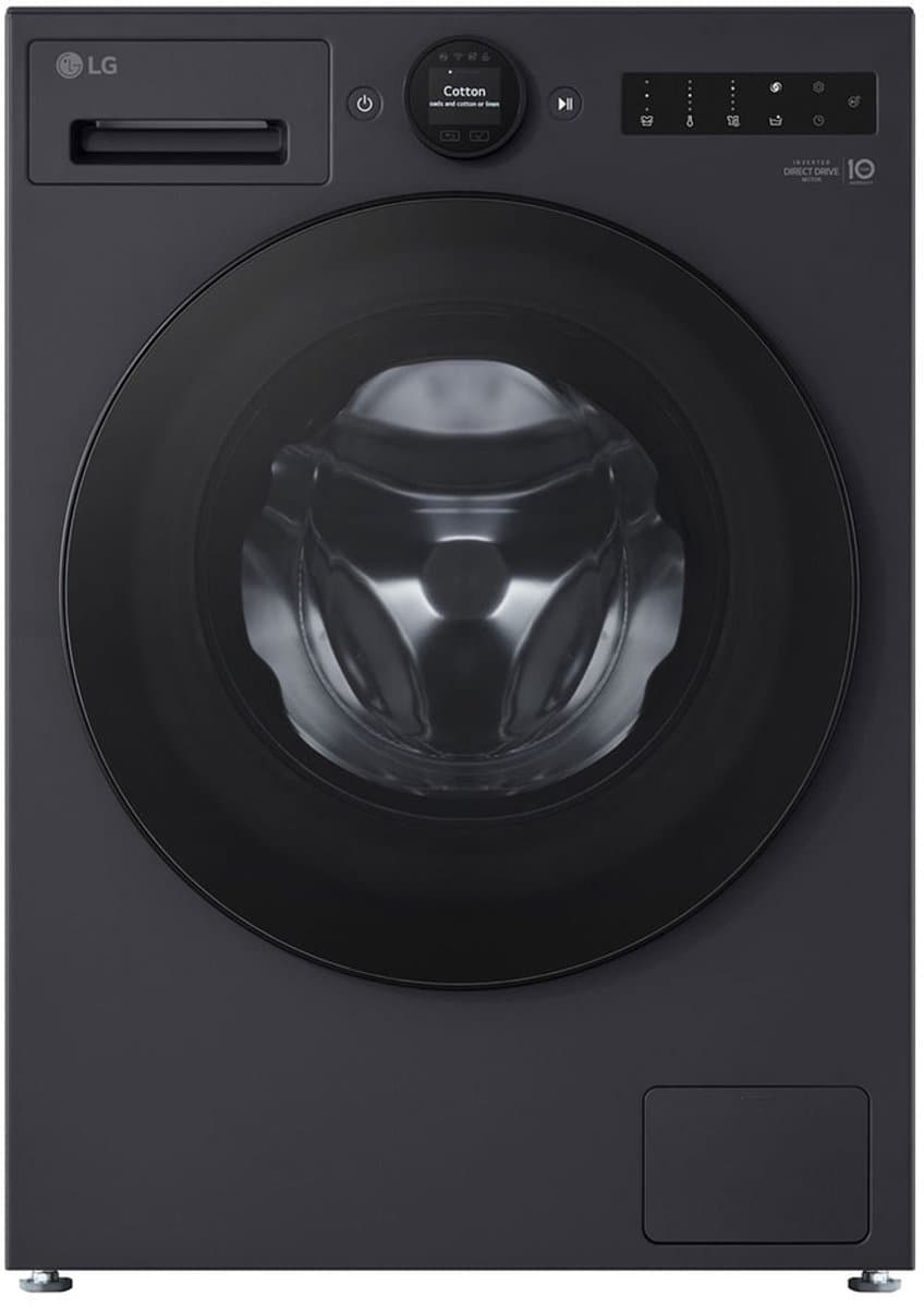 LG F4WX801YB wasmachine - zwart - 11 kg - 1360 tpm - A-40% — afbeelding 1