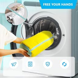 Unyqoos® Herbruikbare schoenwaszakset met ritssluiting voor perfecte reiniging — thumbnail 2