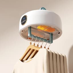 Draagbare wasdroger, draagbare droogtrommel, kleine droger, wasdroger, 600 W, compacte droger, draagbare droger zonder boren, opvouwbaar — thumbnail 5