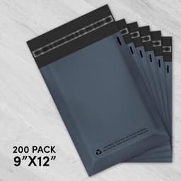 Postzakken met drukknoop, polyethyleen postzakken voor kleding en pakketten, meerdere maten en hoeveelheden — thumbnail 2