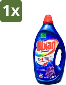 Dixan - Vloeibaar Wasmiddel en Vlekverwijderaar - Witte en Gekleurde Was - Lavendel - 35 Wasbeurten - 1 stuk — thumbnail 3