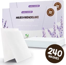 Mr. Green Mind Wasstrips ECO 240 Wasbeurten lavendel Lovely lavender Wasmiddel Milieuvriendelijke Wasstrips Wasmiddel Voordeelverpakking incl. wasverzachter — thumbnail 1