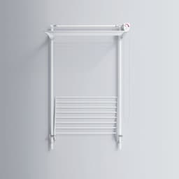 Foxydry Wall Plus 88 cm White - wanddroogrek -bediening rechts- 88 x 52 x 137 cm — thumbnail 2