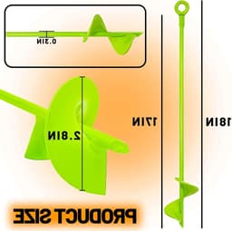 Aarde Grondanker Set 4 Stuks - 457 cm Zware Schroef Grondankers voor Trampoline Tenten Luifels — thumbnail 1