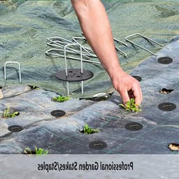 Dailygoods - 50 Stuks Roestvrij Stalen Grondankers met Bufferschijven — thumbnail 4