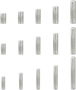 300pcs Cylinder Pens - M2 - M3 - M4 - RVS - Cilinderpinnen voor Deuren - Vensters - Houtproducten - Dubbele Bedden - Planken - Kast Scheidingen - Shafts - Industrie — thumbnail 5