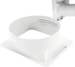 Afvoerslang Koppeling - Slang Adapter - Mobiele Airco - Universele Schroefdraad - 150 mm - Rood — thumbnail 1