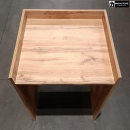 Wasmachine Kast - Ombouw Meubel - Badkamer Organisatie - Geluiddempend & Zonder Boren - 66x97x62cm - Wotan Eiken — thumbnail 2