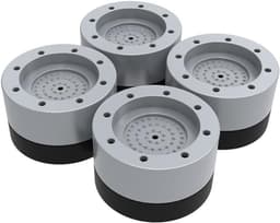 Vibratie Demper voor Wasmachine, Rubber Pads voor Antivibratie, Universele Vibration Dampening, Geluidsreductie en Stabiliteit — thumbnail 1