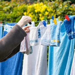 Antislip-wasknijpers – Draagbare wasknijpers – Speciale sokkenknijpers voor wasmachines en drogers – Kleurensorteer-wasknijpers – Sokkenknijpers en opbergrek voor sokkenparen, handdoeken en kleine voorwerpen – Set van 50 stuks — thumbnail 4