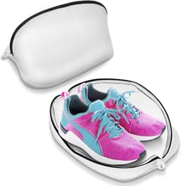 Herbruikbare Waszak voor Schoenen, Set van 4, Mesh Waszak met Rits voor Sneakers, Sportschoenen en Kleding in de Wasmachine — thumbnail 1