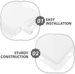 Dailygoods- Opvangbak voor Airconditioning - AC-afvoerbak met Trechterdesign - Wateropvangbak - Condensaatopvangbak - Eenvoudige Installatie - Robuust Kunststof — thumbnail 2