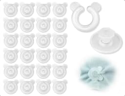 Dailygoods - Set van 24 Antislip Bedklemmen voor Dekbedovertrekken — thumbnail 1