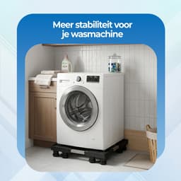 Roegaarden Wasmachine Verhoger - Anti-Trilling - Verstelbaar - 8 Poten Stabiliteit - Gemakkelijk te installeren — thumbnail 3