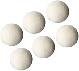 Allecto - Droogballen - Wol Droogballen 6 Stuks - Vermindert Statische Elektriciteit - 5 cm - Elimineren Geur - Huidvriendelijk voor Kleding en Bab... — thumbnail 3