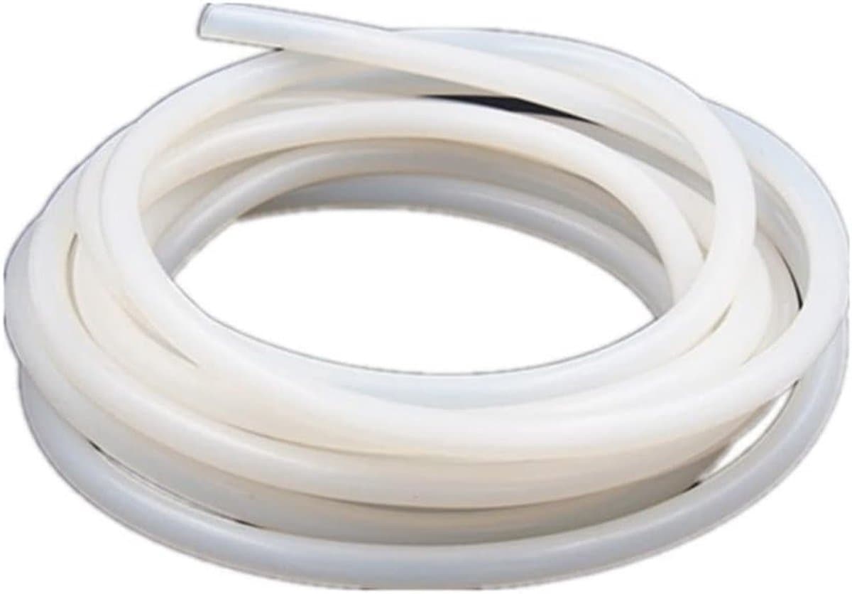 Siliconen Rubber Slang 6mm ID 8mm OD - Voedselveilige Slang voor Lucht- en Vloeistofoverdracht - 1 meter Lang — afbeelding 1