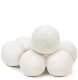 9-delige droogballen, 100% pure natuurlijke wollen droogballen, wasdroogballen, wasverzachter voor de wasdroger, 5cm — thumbnail 1