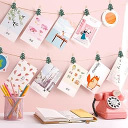 Dailygoods- Houten Wasknijpers - 25 Stuks Mini - Decoratie Clips - Kerstmis Thema - Fotocollage - Kunsthandwerk - Natuurlijk Hout - Foto Clips — thumbnail 5