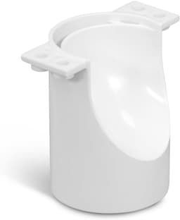 Afvoertrechter Wasmachine - Condensaat Afvoer - Dubbele Afvoer - Praktisch Clip-on Ontwerp - 2.3" Diepte - Wit — thumbnail 1