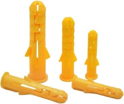 Kunststof Muurankers - Expansiepluggen Schroefpluggen - Vastzetten Objecten - Verhoogde Verankeringskracht - M6 M8 M10 850 Stuks - Grijs — thumbnail 4