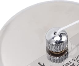 Waslijn Telescopisch - Binnenkoord Roestvrij - Kleding Drogen - Arbeidsbesparend Opbergen - 28 Meter - Zilver — thumbnail 4