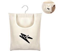Goodivery ® Handige Hangende Opbergtas voor Wasknijpers en Meer met Ruime Capaciteit