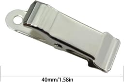 30x Miniatuur Krokodillenklemmen - Metalen Veerclips voor Foto's, Gordijnen en Knutselwerk — thumbnail 3