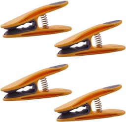 Grote Set Wasknijpers Geel met Softgrip en Katoenen Wasknijperzak — thumbnail 4
