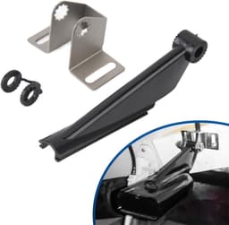 Schokbestendige transducerbeugel voor Skimmer-spiegelmontage - Sterke structuur - Geschikt voor dieptemeters — thumbnail 3