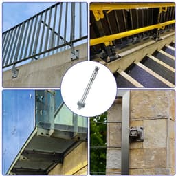 M10 Ankerbouten 90mm - 10 Stuks Zware Lasten Beton & Metselwerk — thumbnail 4