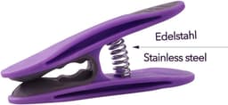 24 wasknijpers roestvrij staal met Soft Grip — thumbnail 4
