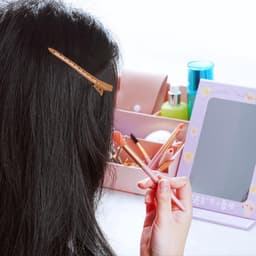 24 stuks Duck Bill Clips Bruin Metaal voor Haarstyling en Kleuren — thumbnail 4