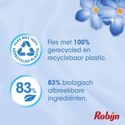 Robijn - Vloeibaar Wasmiddel - Klein & Krachtig - Morgenfris - 6 flessen 114 wasbeurten - Voordeelverpakking — thumbnail 5