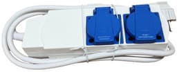 Wasmachine/droger stekkerdoos 2-voudig - 3x1.5mm - 1.5 meter — thumbnail 2