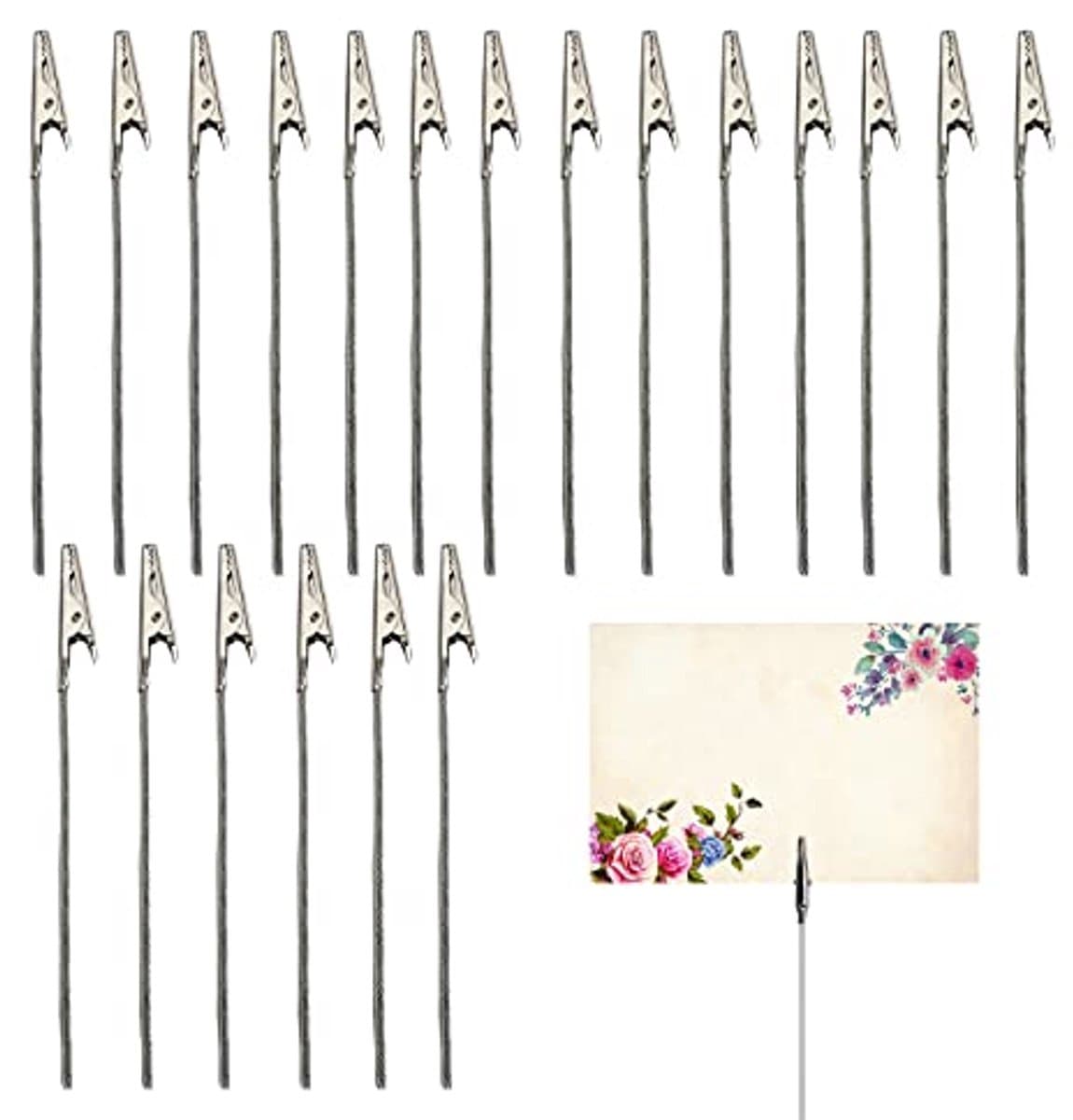 50 Stuks Foto Alligator Clips voor Kaarten en Notities - Memo Clip Houder voor Feestdecoraties — afbeelding 1