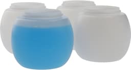 4 x Wasbol 230 ml - Doseerbol Vloeibaar Wasmiddel - Wasbollen voor Wasmachine - BPA Vrij - Niet Breekbaar - Wasbol tot 65 graden - 4 stuks — thumbnail 1