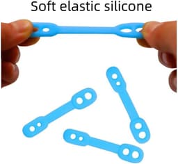 100 winddichte kledinghaken met antislip gespen, anti-val clips en siliconen strips voor buitenhangkoorden — thumbnail 4