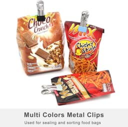 Gekleurde Wasknijpers - 30 Stuks RVS Metalen Kleding Pins en Sok Clips voor Waslijn — thumbnail 2
