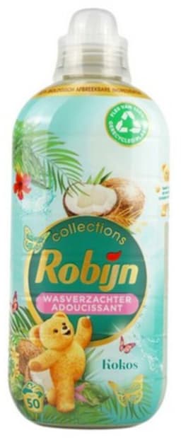 Robijn Collections - Wasverzachter - Kokos - 1,25L - 50 Wasbeurten - Voordeelverpakking - 12 stuks — thumbnail 2