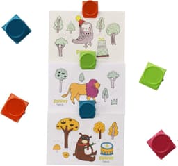16 stuks veelkleurige magnetische metalen klemmen, koelkast whiteboard muur magnetische memo opmerking clip — thumbnail 2