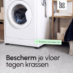 Bodo® Trillingsdempers Wasmachine - Droger – Set van 8 – Zwart — thumbnail 4