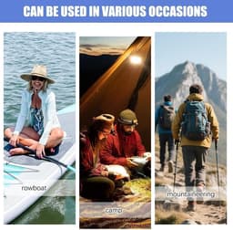 Tassen voor watersport, strandrugzak voor heren, ideaal voor boottochten en outdoor-activiteiten, Blauw, 70L, watertassen — thumbnail 3