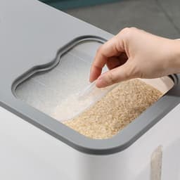 Bewaarcontainer voor Waspoeder 9,8 Liter Dispenser Met Schep & Deksel — thumbnail 3
