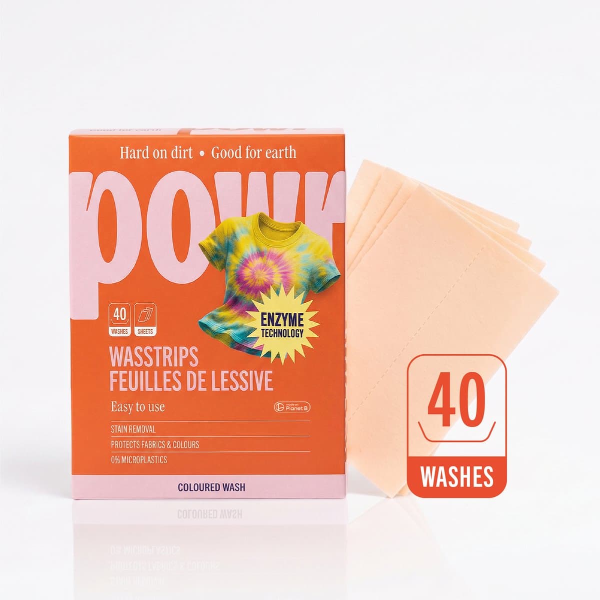 POWR Wasstrips - Gekleurde was — afbeelding 1