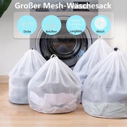 Waszak Grote Capaciteit - Waszakken 30 cm x 40 cm / 60 cm x 80 cm - Opvouwbare Wasmand - Vuile Was Verzamelen - Reisaccessoire - Organiseren — thumbnail 5